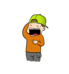 boy cap（個別スタンプ：10）