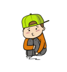 boy cap（個別スタンプ：11）