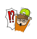 boy cap（個別スタンプ：12）