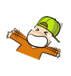 boy cap（個別スタンプ：13）