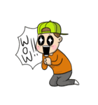 boy cap（個別スタンプ：14）
