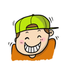 boy cap（個別スタンプ：17）