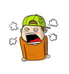 boy cap（個別スタンプ：18）