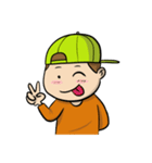 boy cap（個別スタンプ：19）