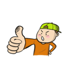 boy cap（個別スタンプ：20）