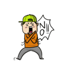 boy cap（個別スタンプ：23）