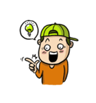 boy cap（個別スタンプ：33）