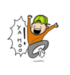 boy cap（個別スタンプ：36）