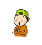 boy cap（個別スタンプ：37）