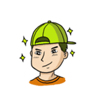 boy cap（個別スタンプ：39）