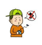 boy cap（個別スタンプ：40）