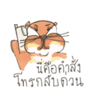 The naughty otters speak Thai（個別スタンプ：5）