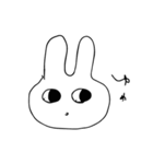 疑問ウサギ（個別スタンプ：9）