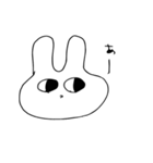 疑問ウサギ（個別スタンプ：11）