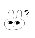 疑問ウサギ（個別スタンプ：15）