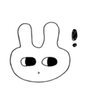 疑問ウサギ（個別スタンプ：16）