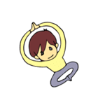 悟り女子 日本語（個別スタンプ：3）