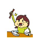 悟り女子 日本語（個別スタンプ：17）