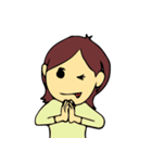 悟り女子 日本語（個別スタンプ：25）