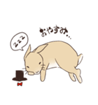 蝶ネクタイうさぎ（個別スタンプ：9）