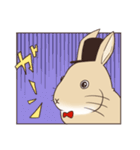蝶ネクタイうさぎ（個別スタンプ：14）