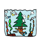 One Tree Two Birds（個別スタンプ：34）
