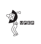 TYPO GIRL（個別スタンプ：4）