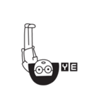 TYPO GIRL（個別スタンプ：5）