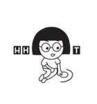 TYPO GIRL（個別スタンプ：7）