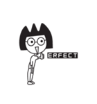 TYPO GIRL（個別スタンプ：10）