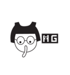 TYPO GIRL（個別スタンプ：11）