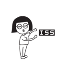 TYPO GIRL（個別スタンプ：12）