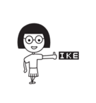TYPO GIRL（個別スタンプ：20）