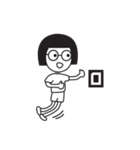 TYPO GIRL（個別スタンプ：27）