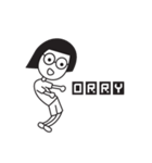 TYPO GIRL（個別スタンプ：31）