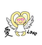 The cute angel（個別スタンプ：4）