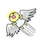 The cute angel（個別スタンプ：9）