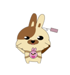 Label Rabbit（個別スタンプ：25）
