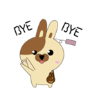 Label Rabbit（個別スタンプ：40）