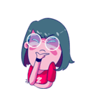 Juminten with Glasses（個別スタンプ：3）