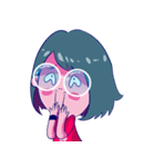 Juminten with Glasses（個別スタンプ：6）