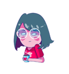 Juminten with Glasses（個別スタンプ：21）