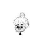 Big eyes girl looks at you now.（個別スタンプ：8）