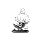 Big eyes girl looks at you now.（個別スタンプ：14）