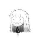 Big eyes girl looks at you now.（個別スタンプ：18）