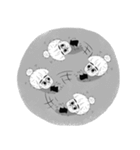 Big eyes girl looks at you now.（個別スタンプ：34）
