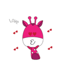 MY giraffee（個別スタンプ：15）