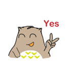 huku owl 2（個別スタンプ：5）