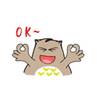 huku owl 2（個別スタンプ：7）