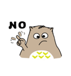 huku owl 2（個別スタンプ：8）